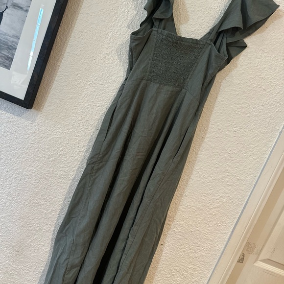 Universal Thread green Maxi Dress with Ruffle Detail - Picture 5 of 5